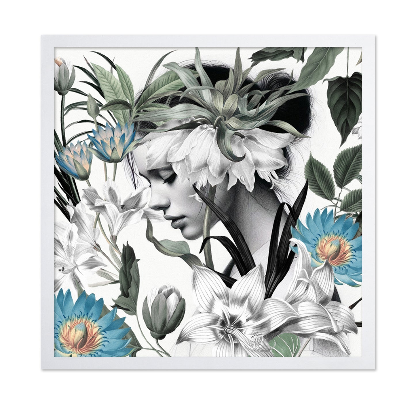 Botanical Woman Profile