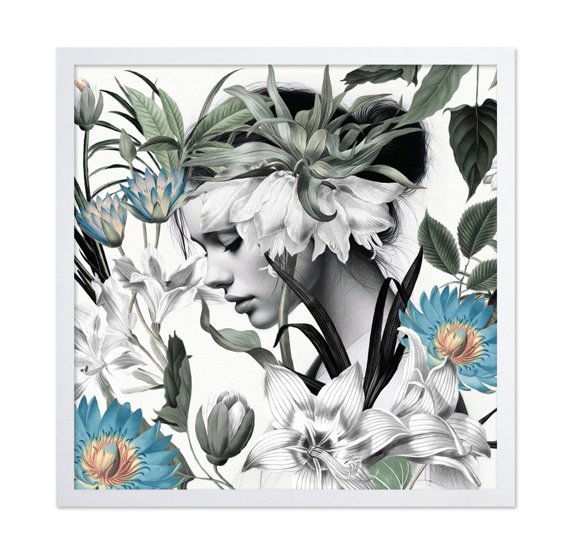 Botanical Woman Profile