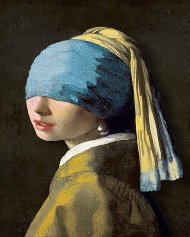 Blindfolded Pearl Girl