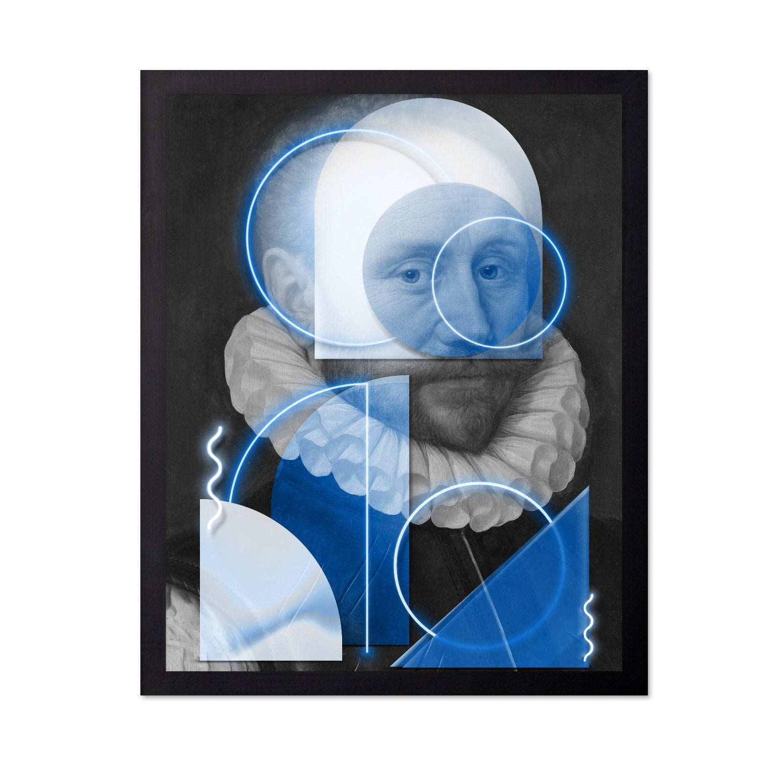 Geometric Portrait Layers