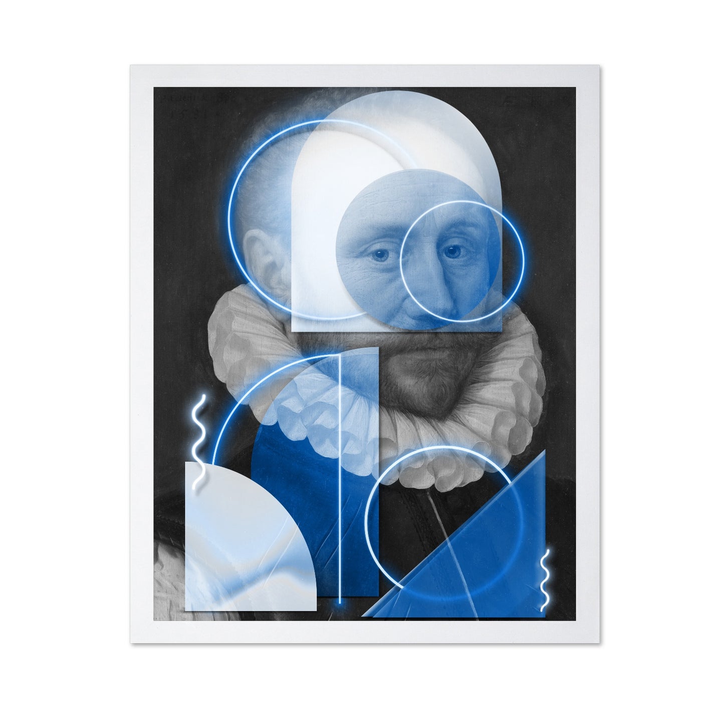 Geometric Portrait Layers