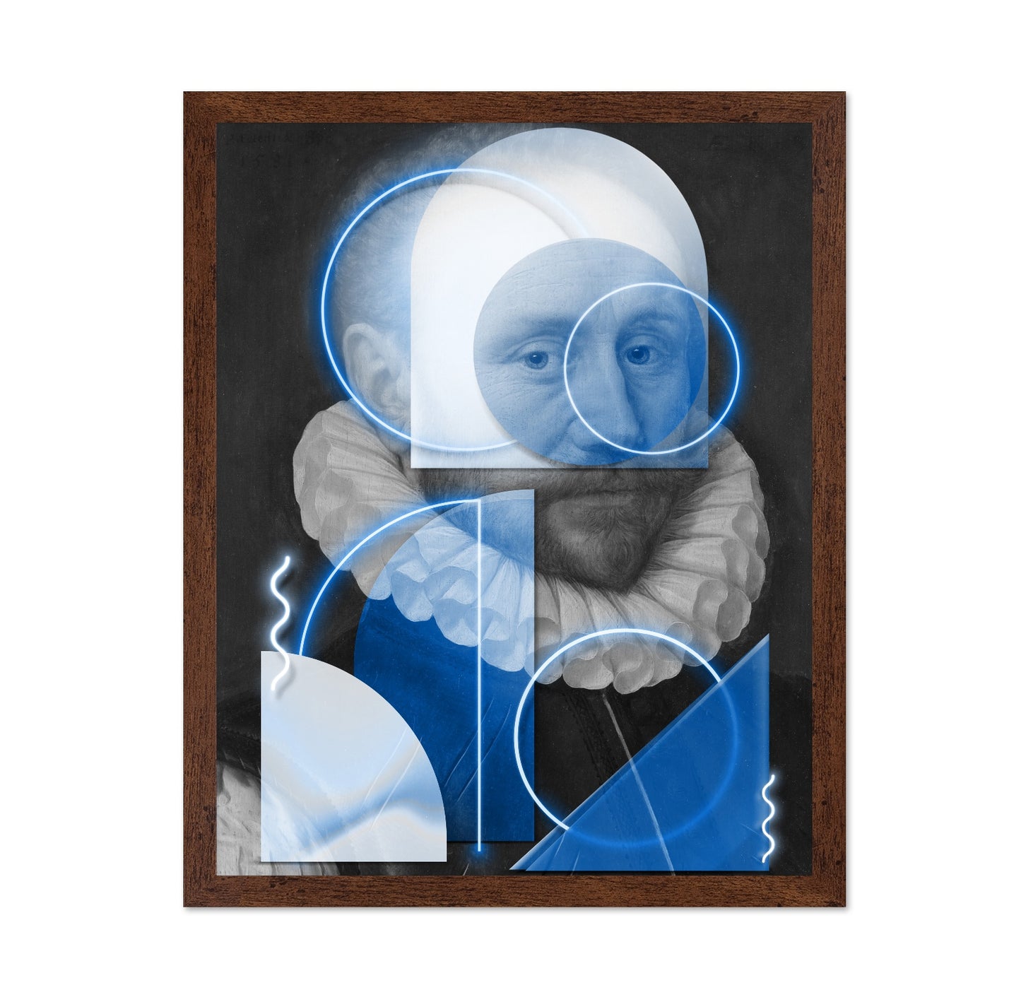 Geometric Portrait Layers