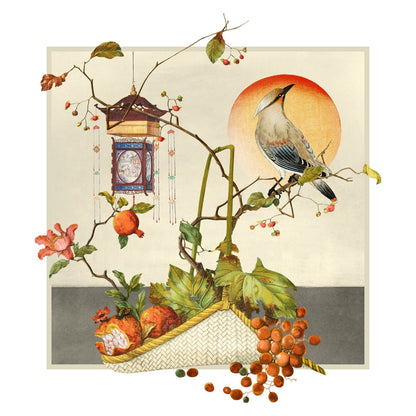 Japanese Botanical Bird