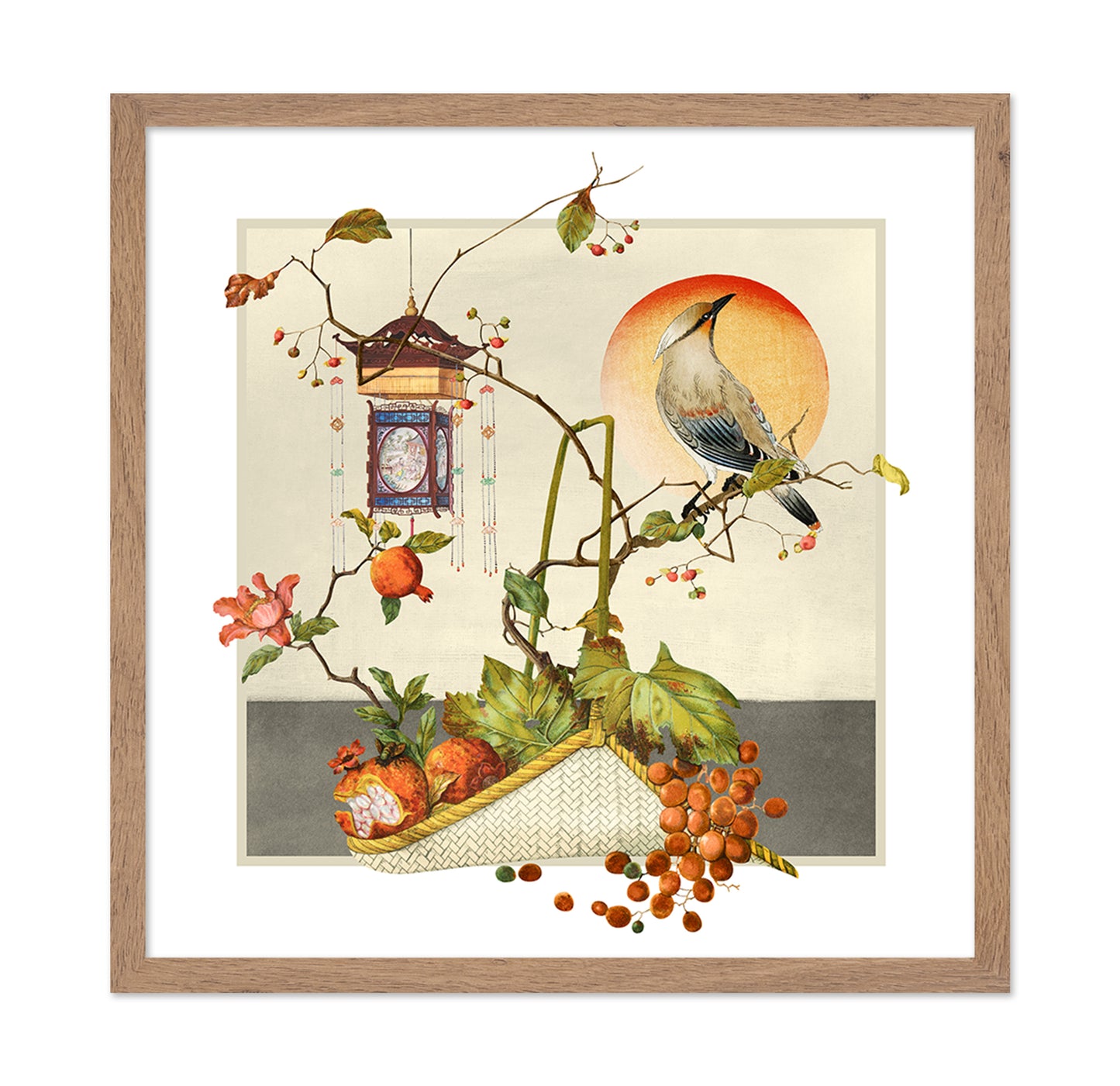 Japanese Botanical Bird