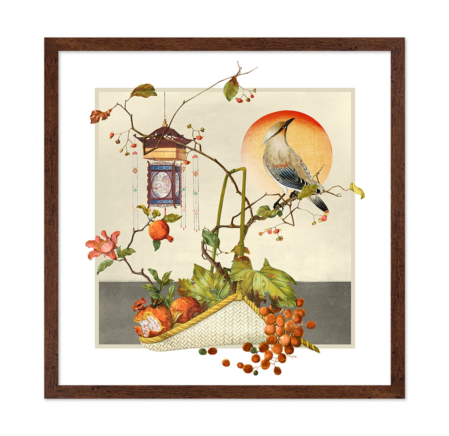 Japanese Botanical Bird