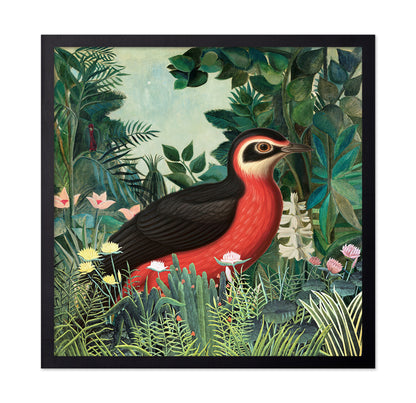 Tropical Red Bird