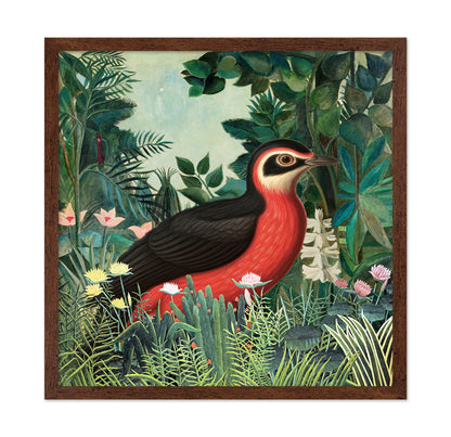 Tropical Red Bird