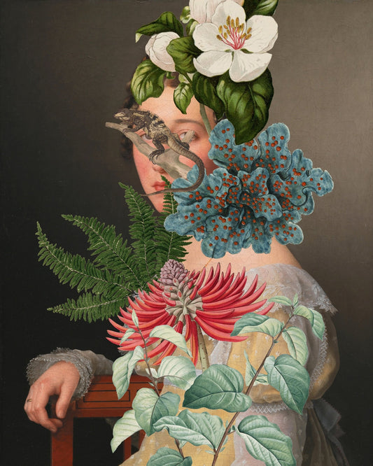 Hidden Floral Portrait