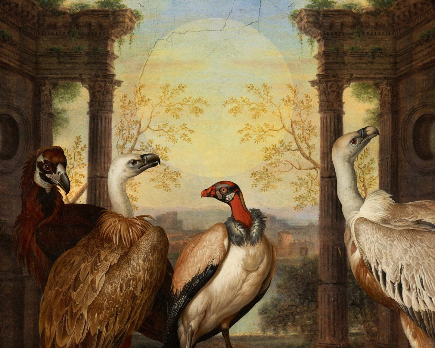 Four Vultures Scene