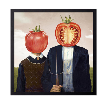 Tomato Farmer Couple