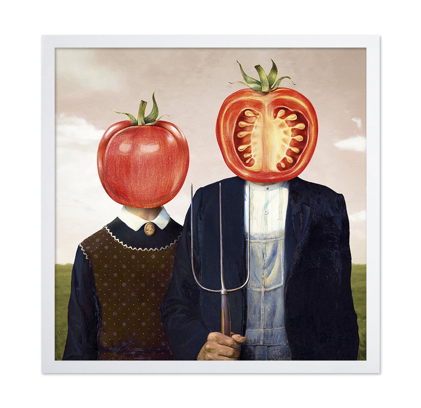 Tomato Farmer Couple