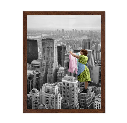 City Laundry Scene