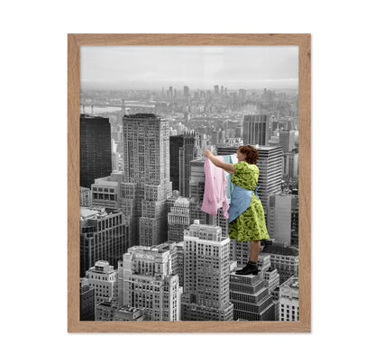 City Laundry Scene