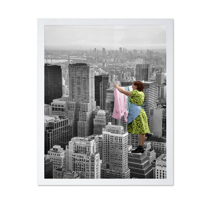 City Laundry Scene