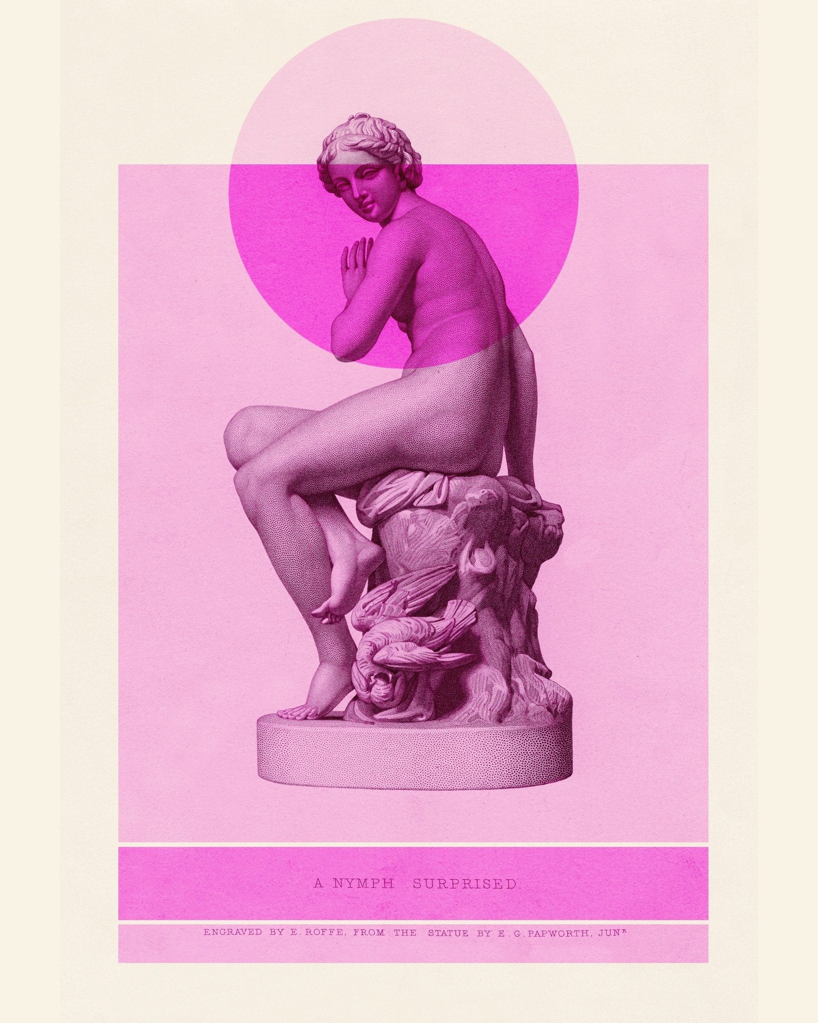 Pink Nymph Sculpture