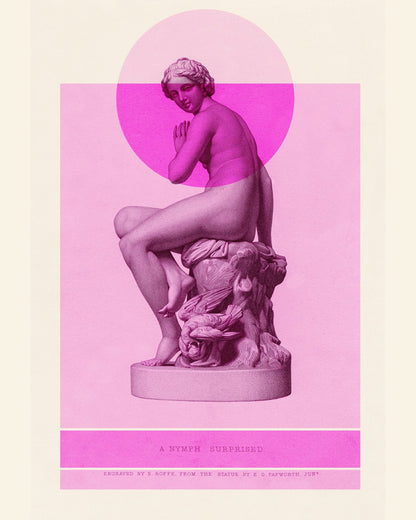 Pink Nymph Sculpture