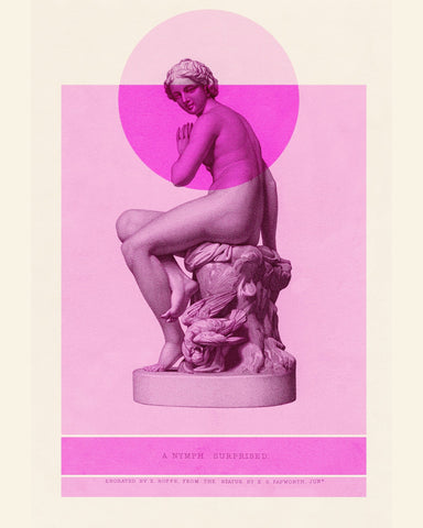 Pink Nymph Sculpture