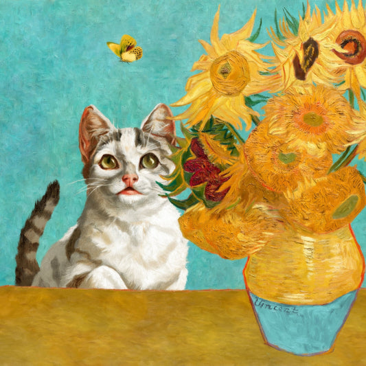 Sunflower Cat No1