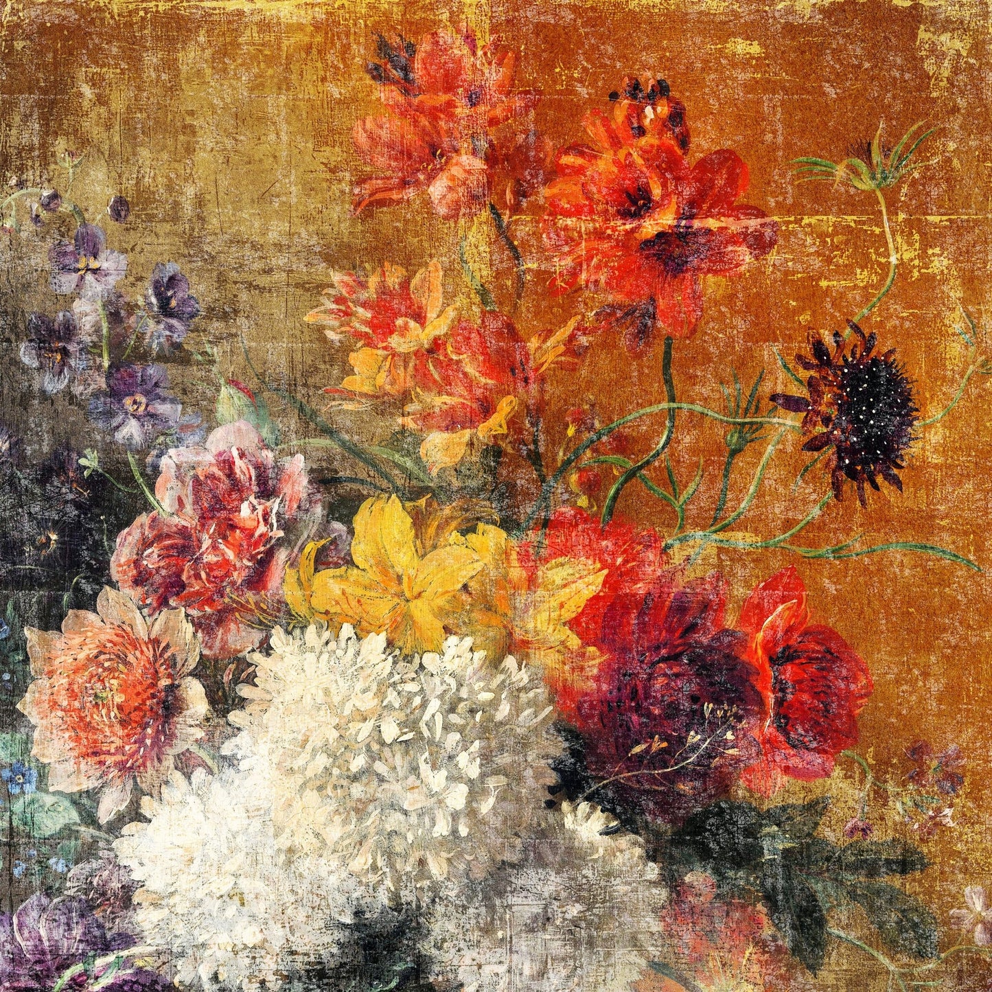 Distressed Floral