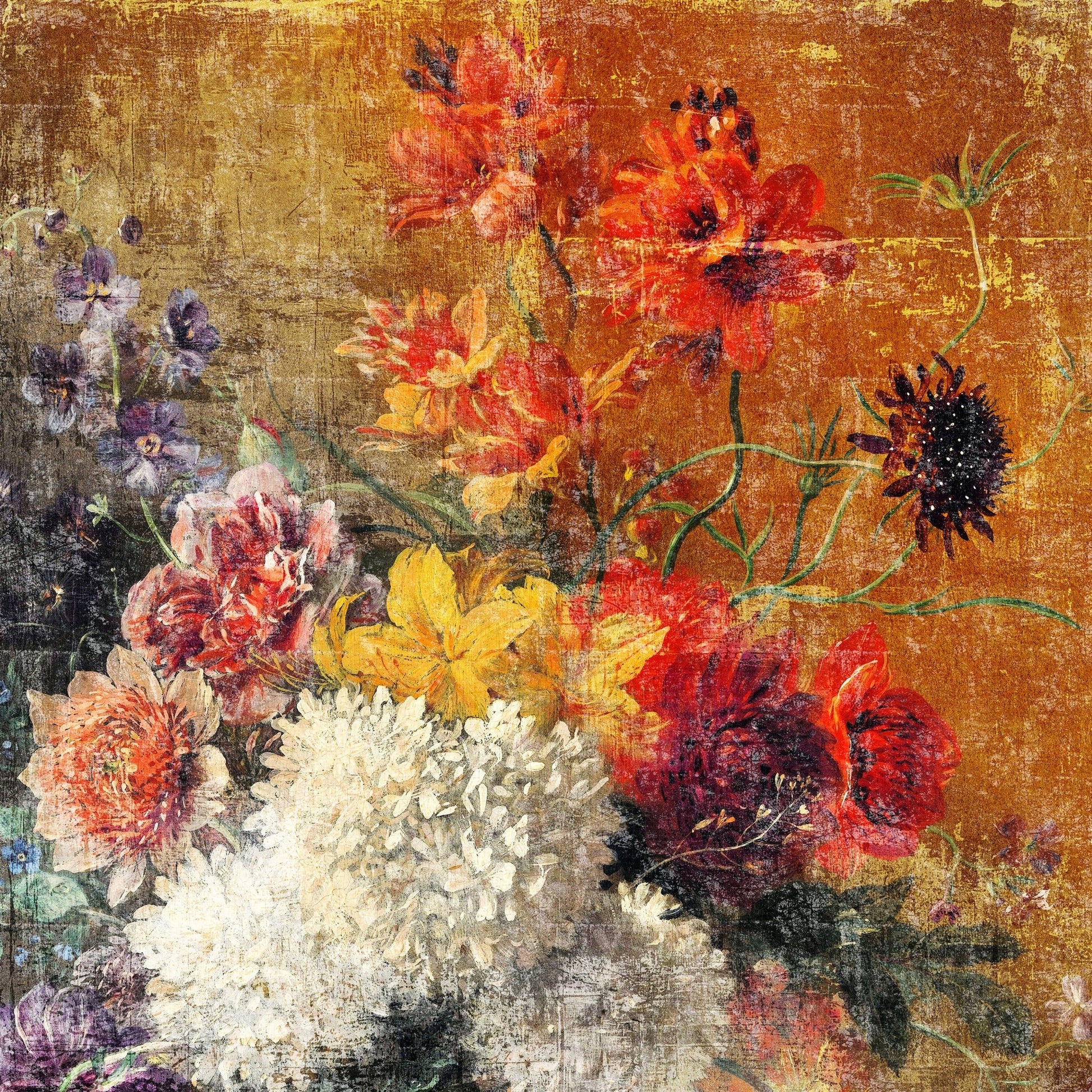 Distressed Floral