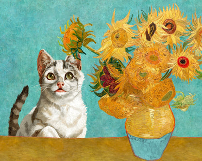 Sunflower Cat No2
