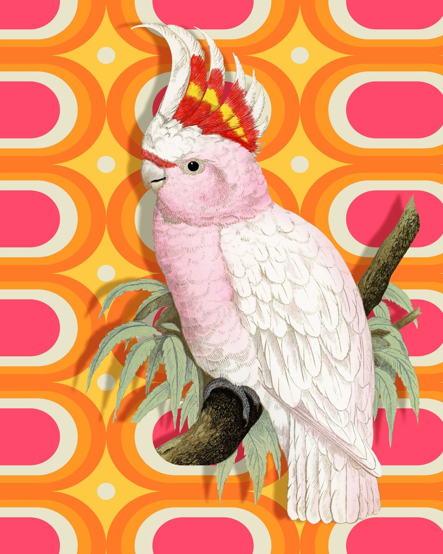 Retro Cockatoo