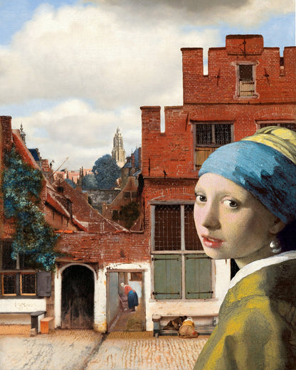 Girl In Delft Street