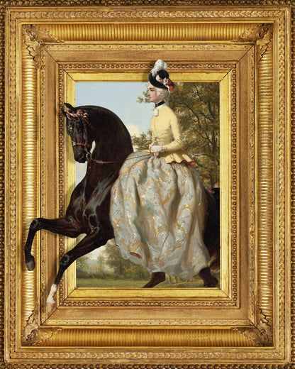 Lady On Horse