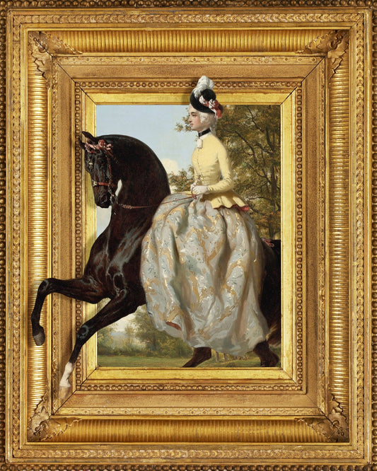 Lady On Horse
