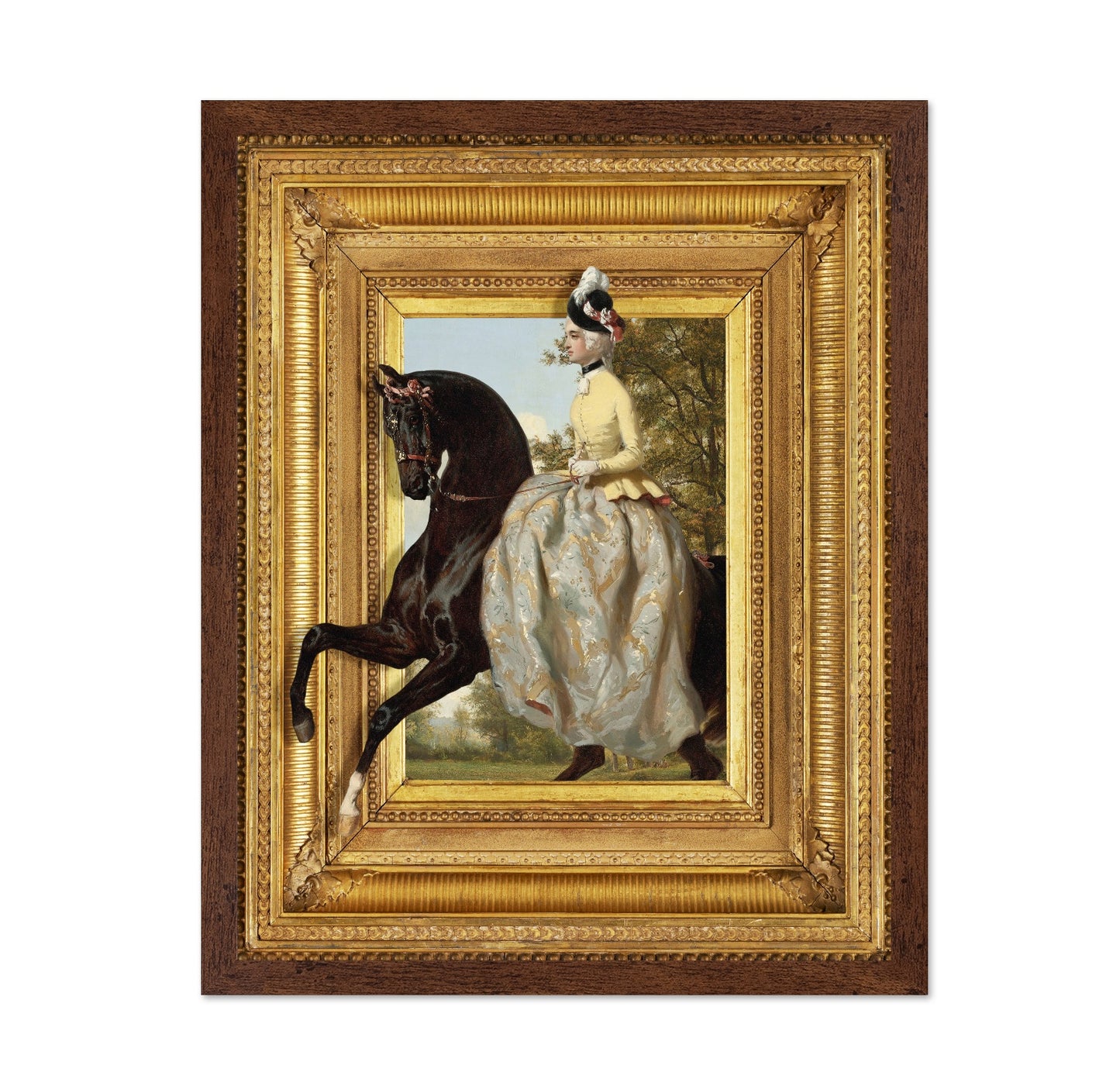 Lady On Horse