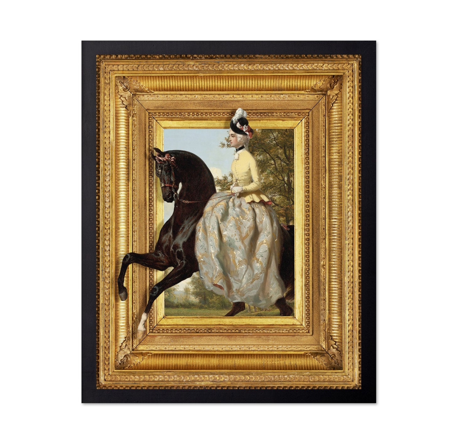 Lady On Horse