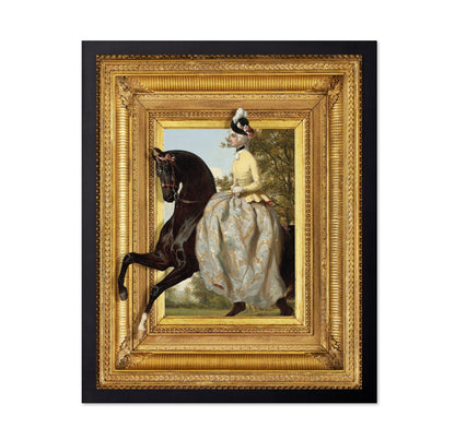 Lady On Horse