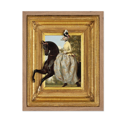 Lady On Horse