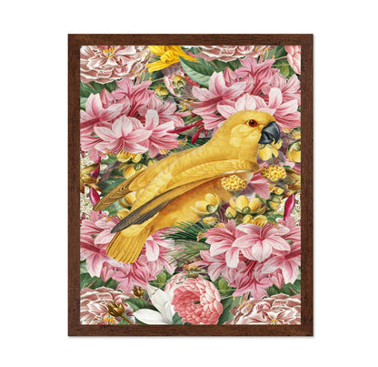 Yellow Bird In Bloom No1