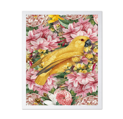 Yellow Bird In Bloom No1
