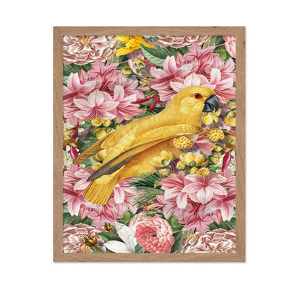 Yellow Bird In Bloom No1