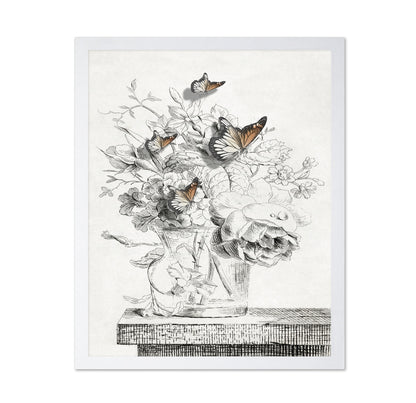 Butterfly Vase Sketch