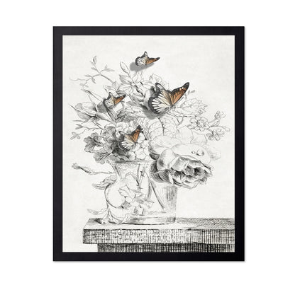 Butterfly Vase Sketch