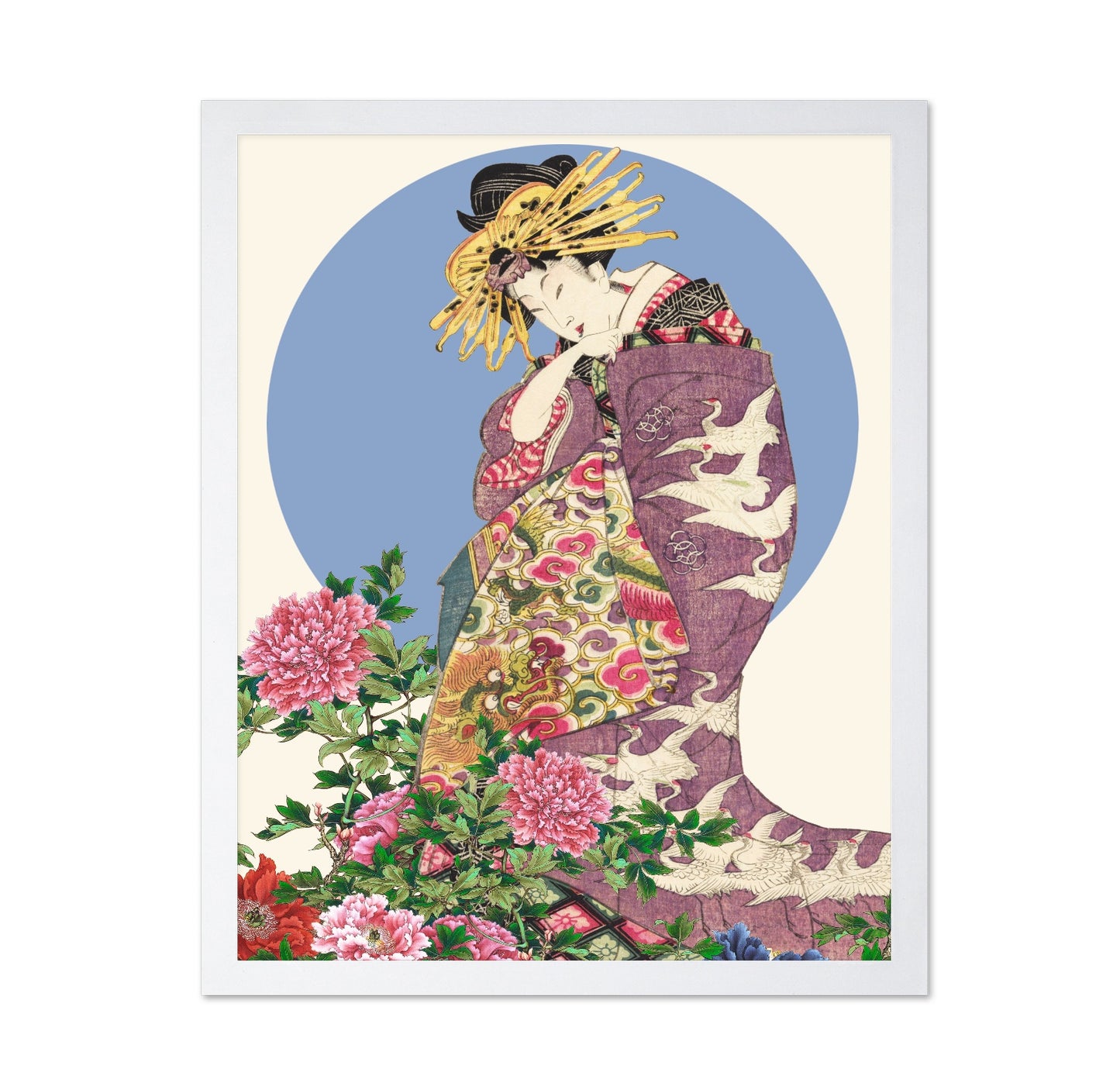 Geisha Under Blue Moon