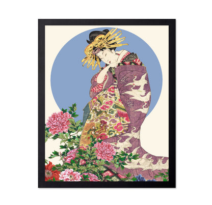 Geisha Under Blue Moon