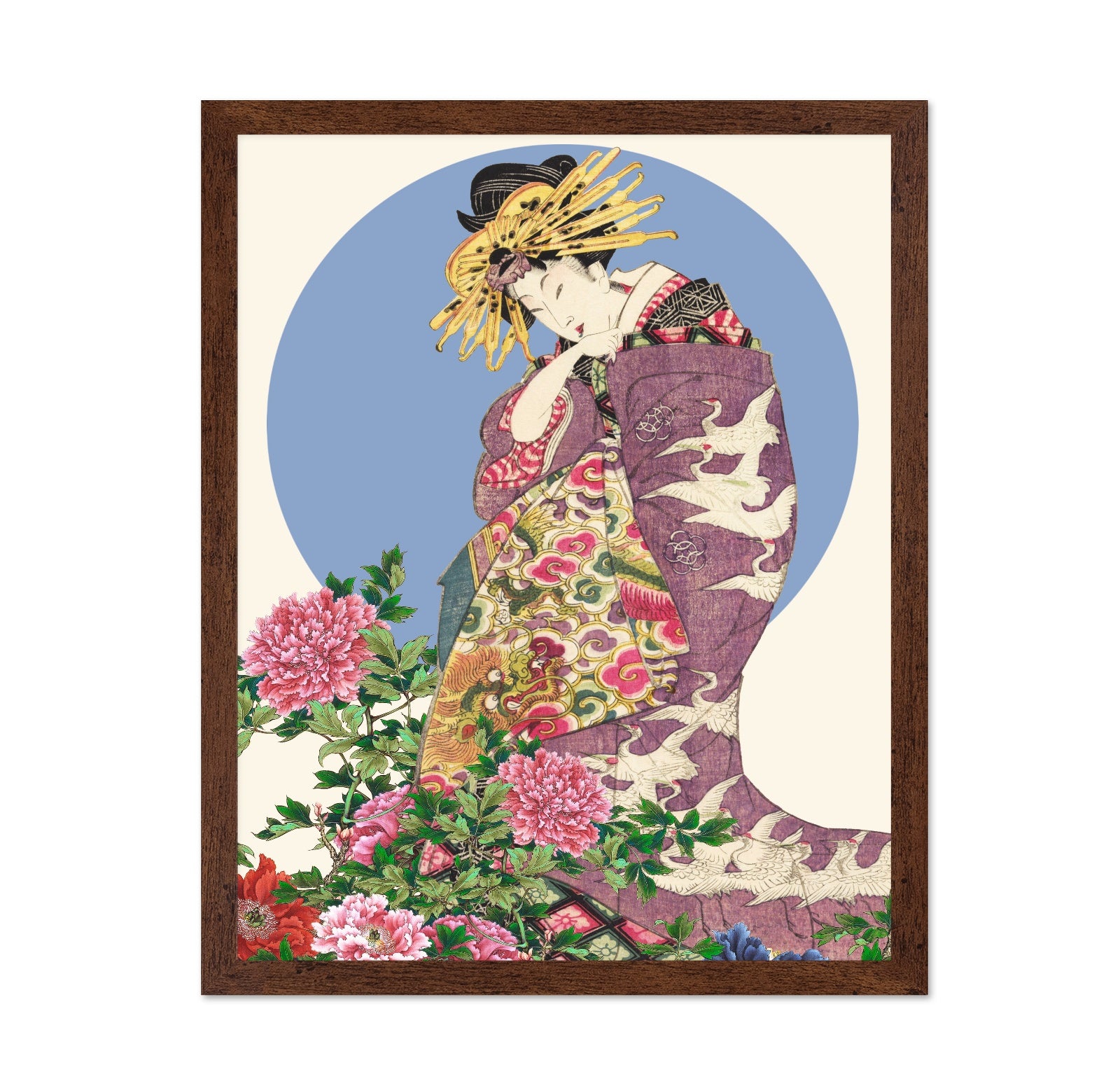Geisha Under Blue Moon