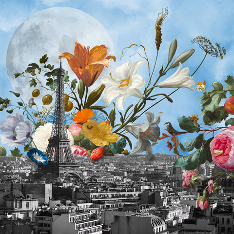 Paris Bloom Skyline