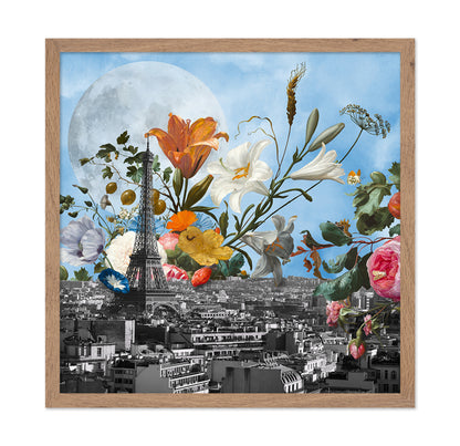 Paris Bloom Skyline