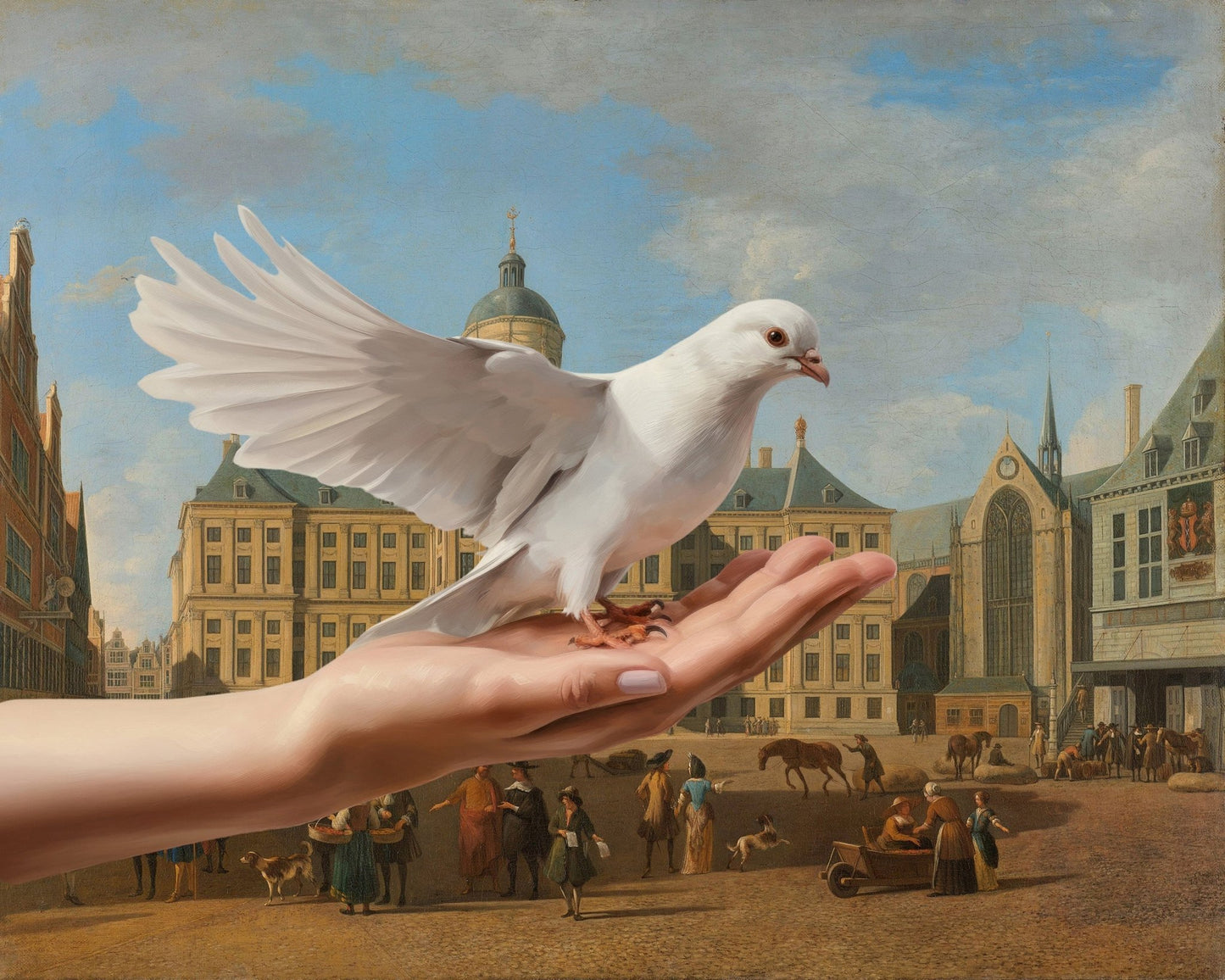 Dove In Hand