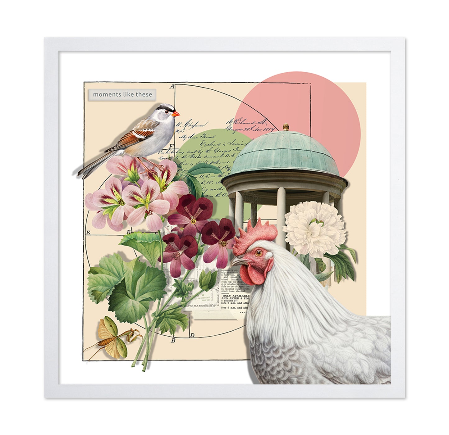 Summer Garden Collage