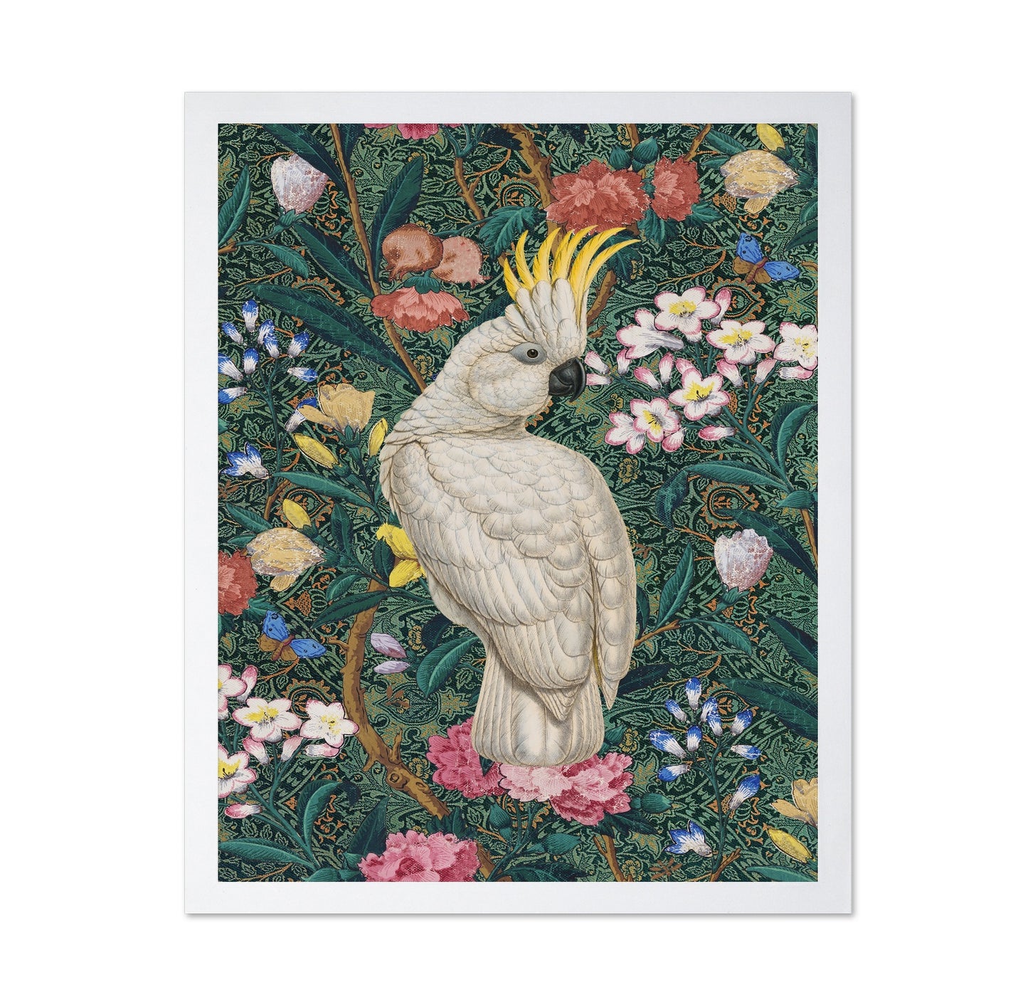 Cockatoo Garden Pattern