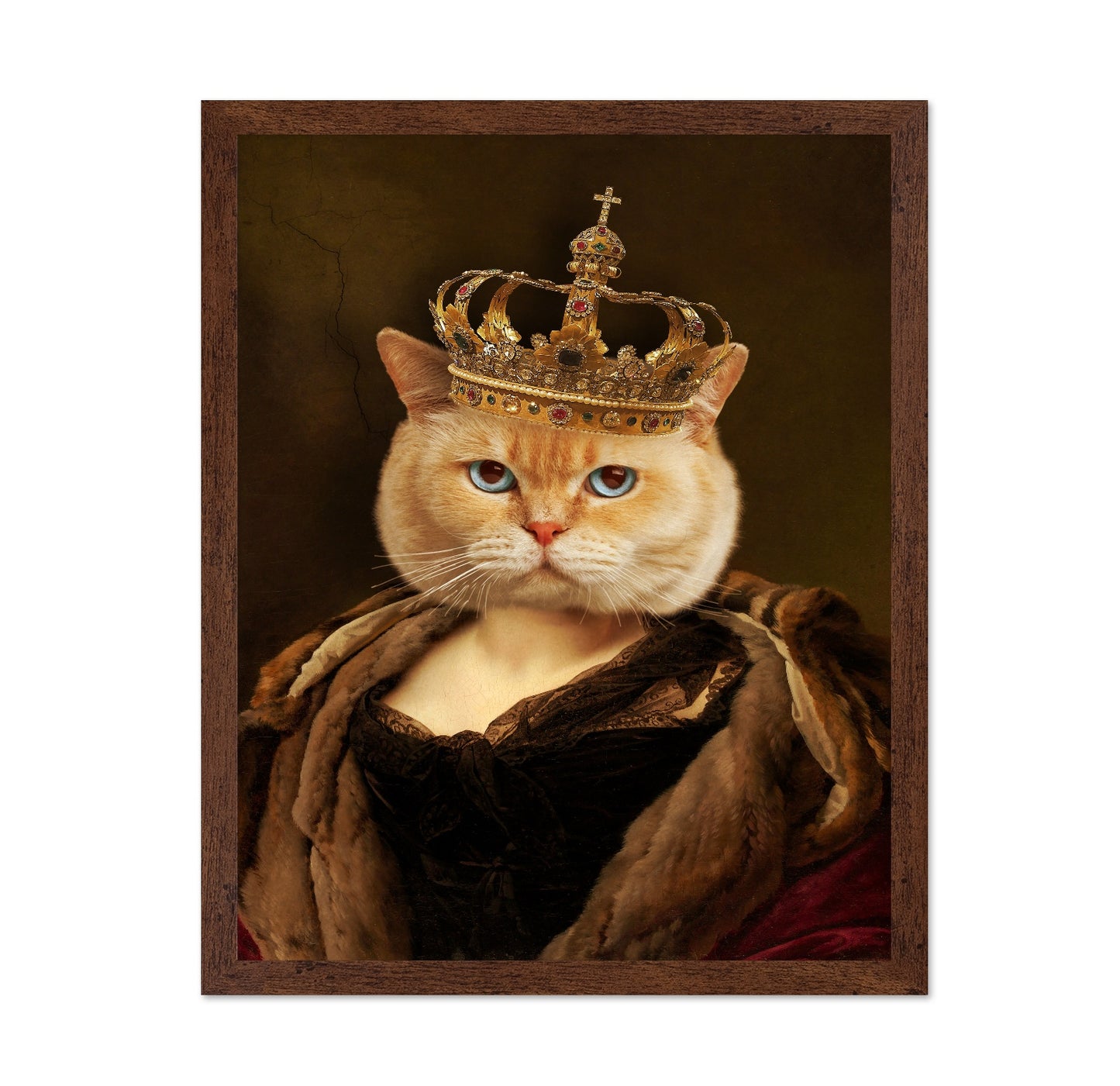 Regal Cat Portrait
