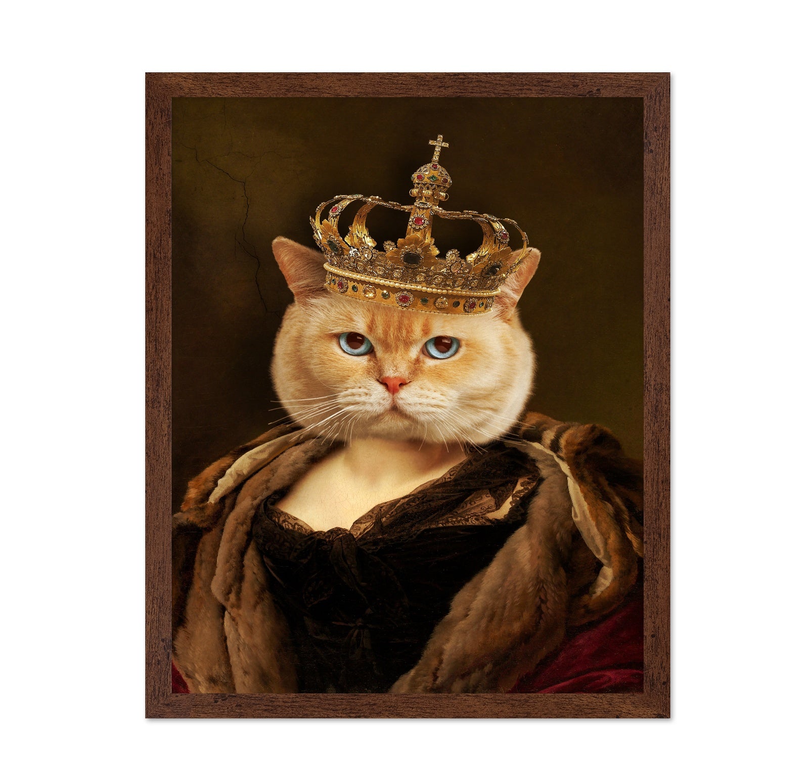 Regal Cat Portrait