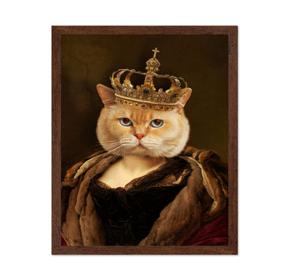 Regal Cat Portrait