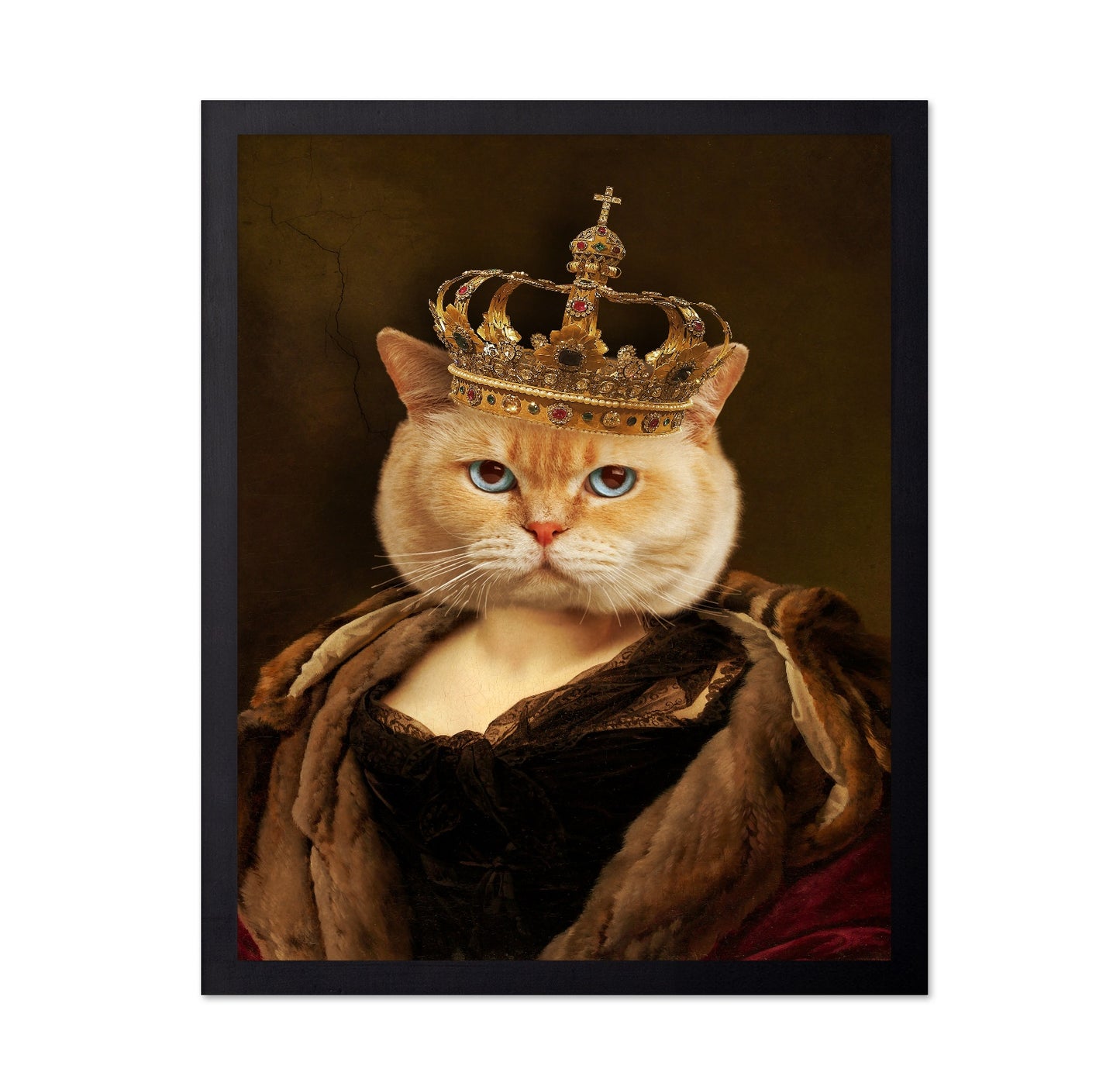 Regal Cat Portrait
